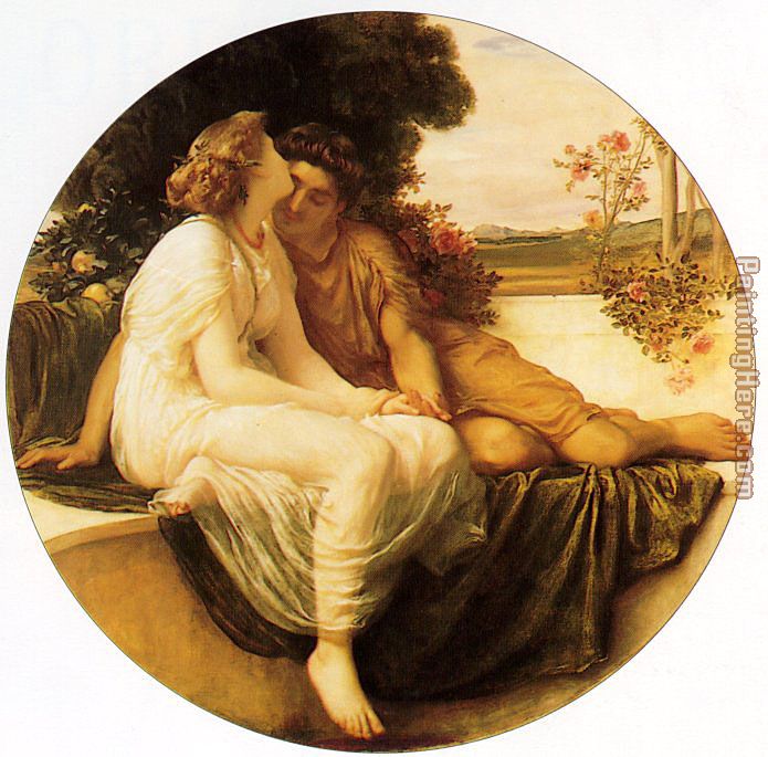 Acme and Septimus painting - Lord Frederick Leighton Acme and Septimus art painting